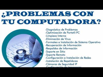 Servicios Servicios tecnicos TCNICO DE COMPUTADORAS -- ZONA OESTE