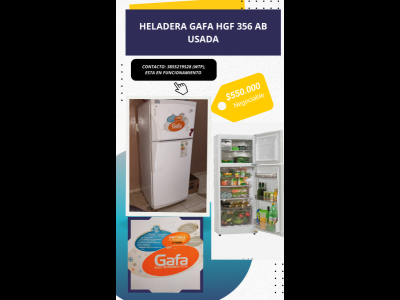 Varios Hogar, Muebles y Jardin Heladera gafa HGF 356 AB