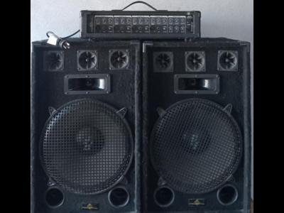 Varios Hogar, Muebles y Jardin Sonido Consola potenciada  4 Canales 2 Parlantes de 15 pugadas