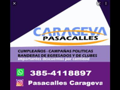 Servicios  PASACALLES CARAGEVA