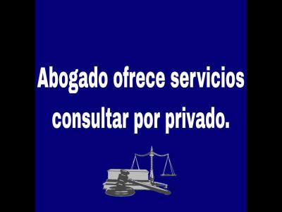 Empleos  Abogado Ofrece Servicios